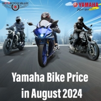 Yamaha Bike Price in August 2024